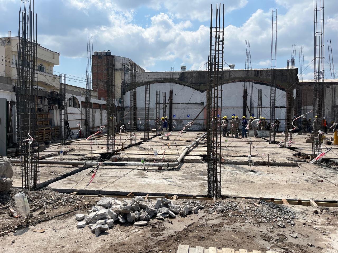 Mercado San Miguel - Construccion